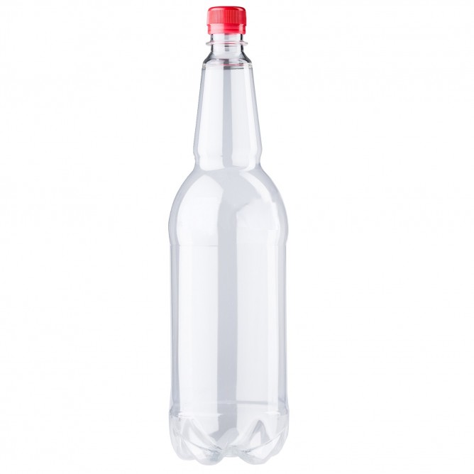 PET lahev 1 litr – čirá čistá